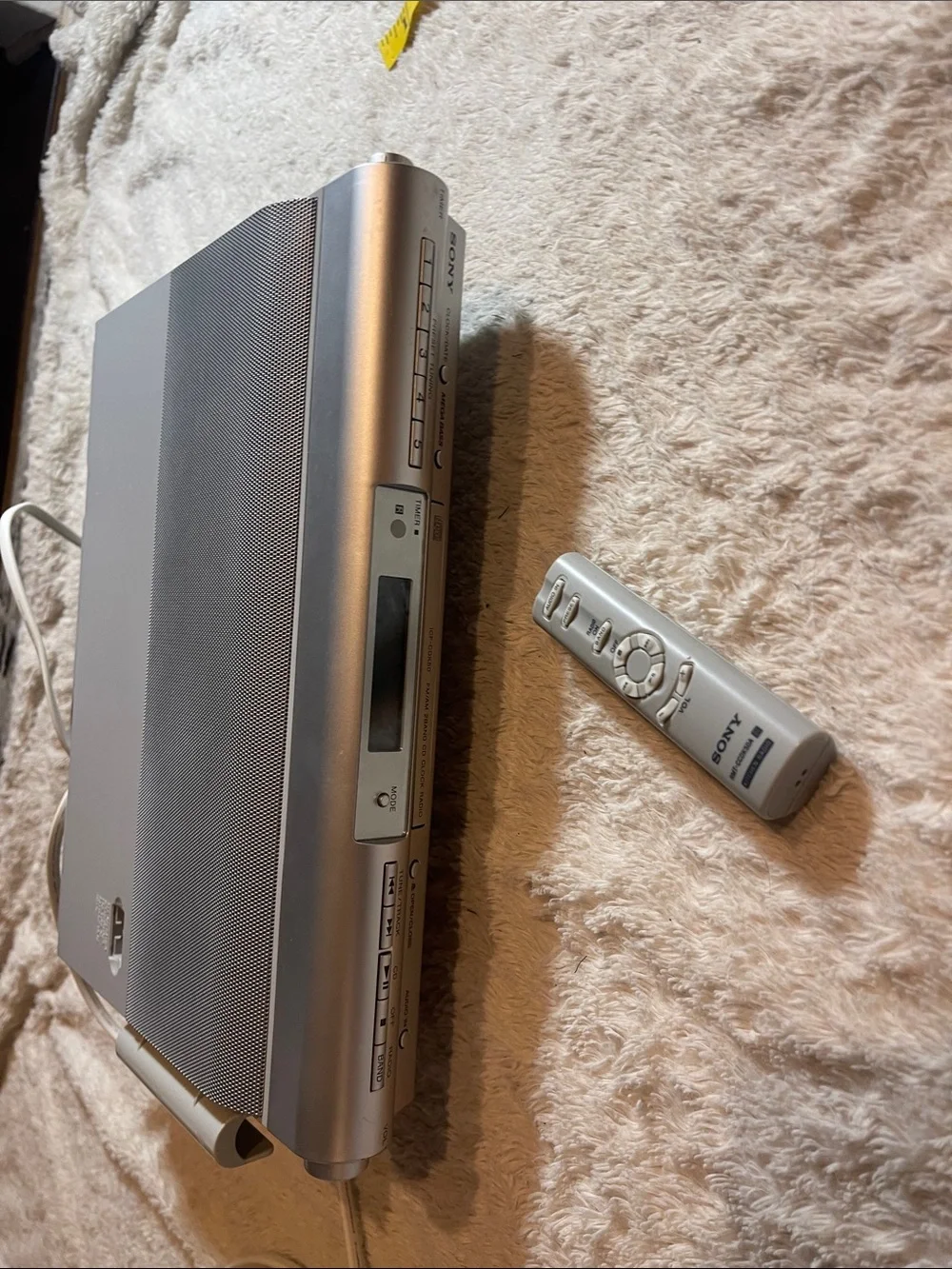 Sony ICF- CDK50 under counter FMAM clock radio